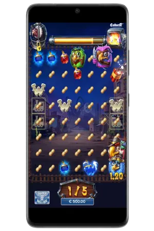 Maapähkinöiden muuntuminen Pirots 3 slot